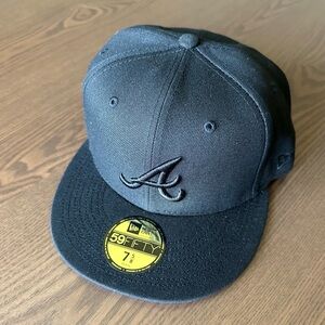 New Era 59Fifty Manolo Atlanta Braves 1996 World Series Patch Hat 7 5/8